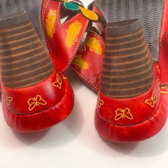 Spring Step L’Artiste leather sandals, size 42/9W, EUC - Picture 7 of 9